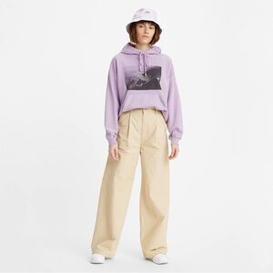 Levi’s pleated high loose wide leg pants